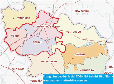 Trung tâm bảo hành tivi TOSHIBA tại nhà Bắc Ninh