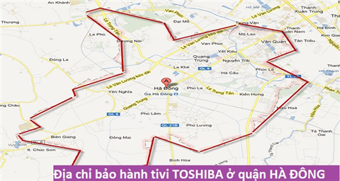 Địa chỉ TT bảo hành tivi TOSHIBA tại nhà quận Hà Đông
