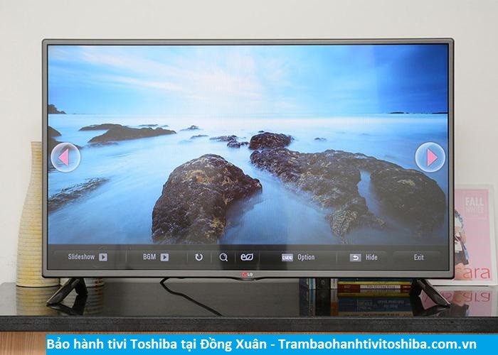 Bảo hành tivi Toshiba tại Đồng Xuân - Địa chỉ Bảo hành tivi Toshiba tại nhà ở Phường Đồng Xuân