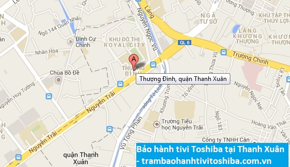 Địa chỉ bảo hành tivi TOSHIBA sửa tivi ở quận Thanh Xuân